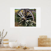 Wagenrad Poster (Küche)