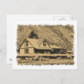 Wagenspaltbahnhof Postkarte (Vorne/Hinten)