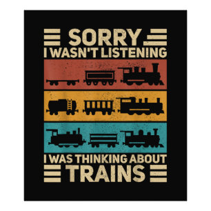 Wagenüberzug Modell Eisenbahnführer F Fotodruck