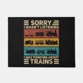 Wagenüberzug Modell Eisenbahnführer F Fußmatte (Vorderseite)