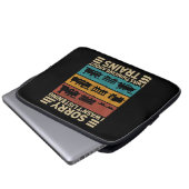 Wagenüberzug Modell Eisenbahnführer F Laptopschutzhülle (Vorne Knopf)