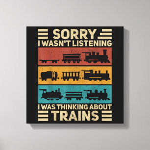 Wagenüberzug Modell Eisenbahnführer F Leinwanddruck