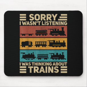 Wagenüberzug Modell Eisenbahnführer F Mousepad