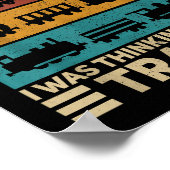 Wagenüberzug Modell Eisenbahnführer F Poster (Ecke)