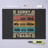 Wagenüberzug Modell Eisenbahnführer F Seidenpapier (Handwerk)