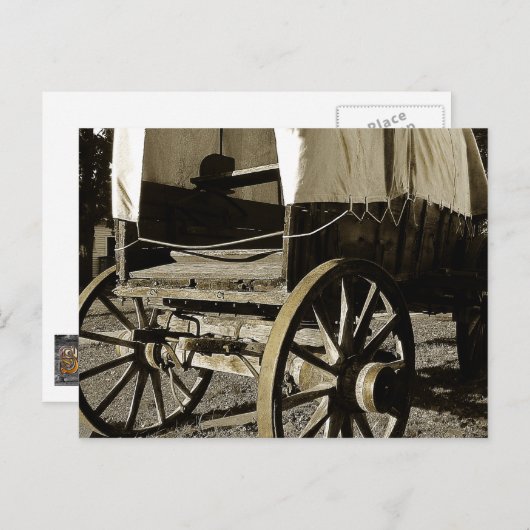 Wagenweg Postkarte (Vorne/Hinten)