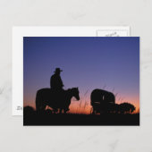 Wagenzug Postkarte (Vorne/Hinten)