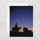 Wagenzug Postkarte (Vorne/Hinten)