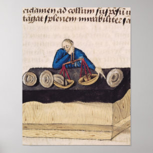 Wägestangen des Camphors Poster