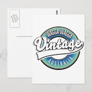 Wagga Wagga australia. Postkarte