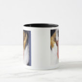 Wagging Zunge des Collien Tasse (Zentrum)