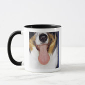 Wagging Zunge des Collien Tasse (Links)