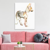 waggle leinwanddruck (Insitu (Wohnzimmer))