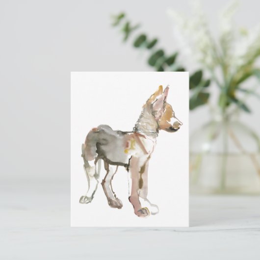 waggle postkarte (Stehend Vorderseite)