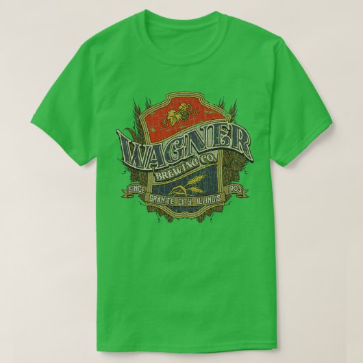 Wagner Brewing Co 1903 Classique T-Shirt (Design vorne)