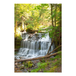 Wagner Falls Fotodruck