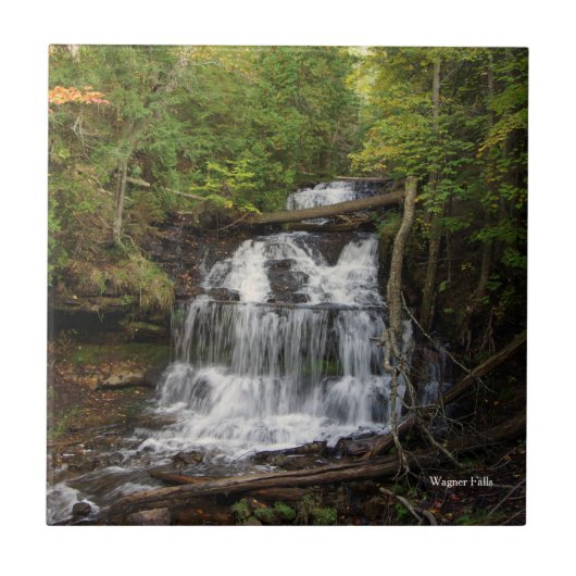 Wagner Falls Kachel (Vorderseite)