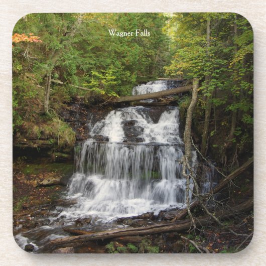 Wagner Falls Kunststoff-Untersetzer Getränkeuntersetzer (Vorderseite)