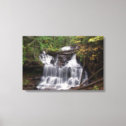 Wagner Falls Leinwanddruck (Vorderseite)