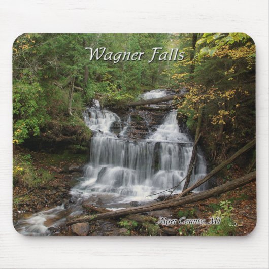 Wagner Falls mousepad (Vorne)