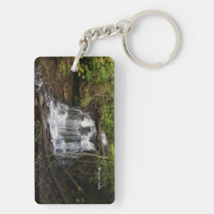 Wagner Falls Rechteck Acrylschlüsselkette Schlüsselanhänger
