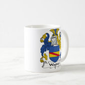 Wagner Familienwappen Kaffeetasse (VorderseiteRechts)