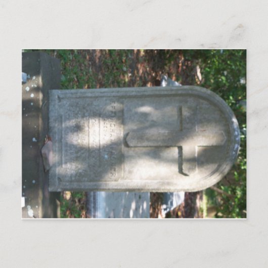 Wagner Grabstein Postkarte (Vorderseite)