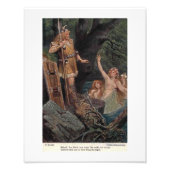 Wagner Opera Gotterdammerung Vintager Stil Fotodruck (Vorne)