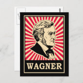 Wagner Postkarte (Vorne/Hinten)
