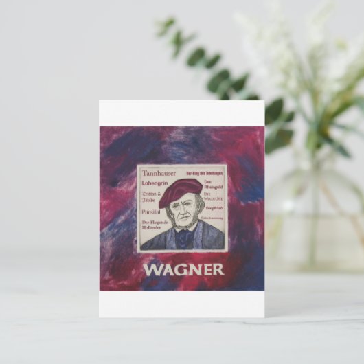 Wagner Postkarte (Stehend Vorderseite)