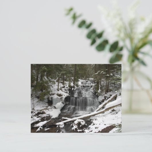 Wagner sinkt im Winter-Postkartentext Postkarte (Stehend Vorderseite)