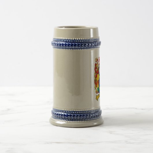 Wagner Wappen Stein Bierglas (Mittel)