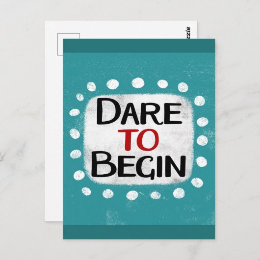 Wagnis Postkarte starten (Vorne/Hinten)