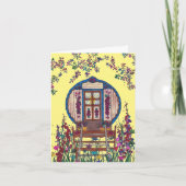 Wagon Birthday Card Karte (Vorderseite)