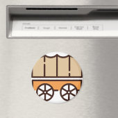 Wagon Cart Magnet (In Situ (Geschirrspüler))