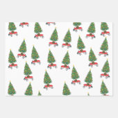 Wagon Christmas Tree Geschenkpapier Set (Vorderseite 2)