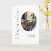 Wagon-Grußkarte Karte (Gelbe Blume)