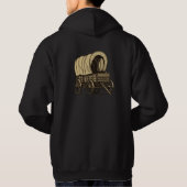 Wagon-Silhouette Hoodie (Rückseite)
