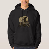 Wagon-Silhouette Hoodie (Vorderseite)