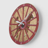 WAGON WHEEL GROßE WANDUHR (Winkel)
