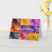 WAGON WHEEL KARTE (Gelbe Blume)