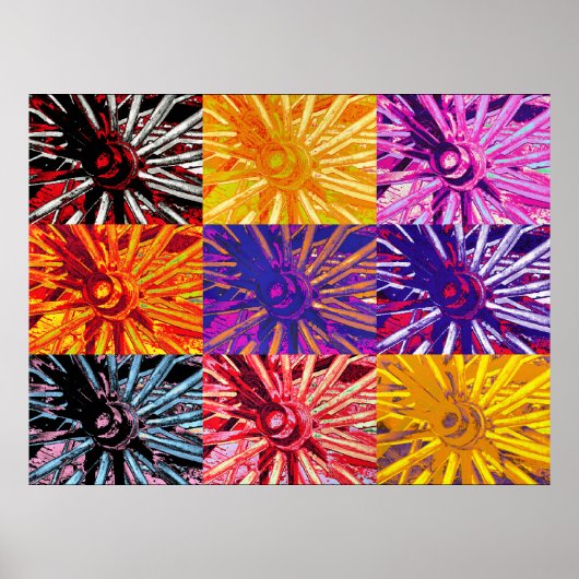 WAGON WHEEL POSTER (Vorne)
