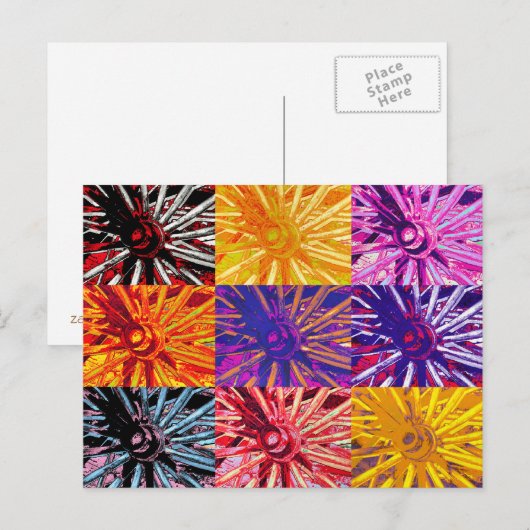 WAGON WHEEL POSTKARTE (Vorne/Hinten)