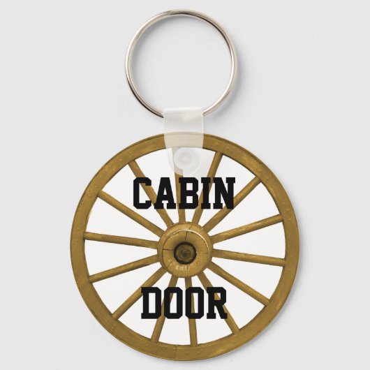 WAGON WHEEL-SCHLÜSSELANHÄNGER SCHLÜSSELANHÄNGER (Vorderseite)