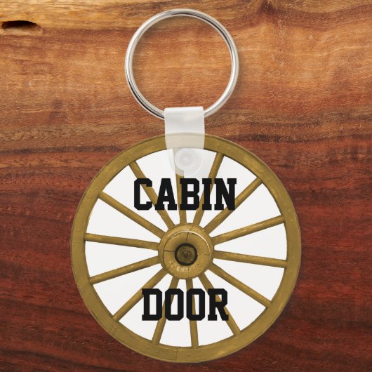 WAGON WHEEL-SCHLÜSSELANHÄNGER SCHLÜSSELANHÄNGER (Vorderseite)