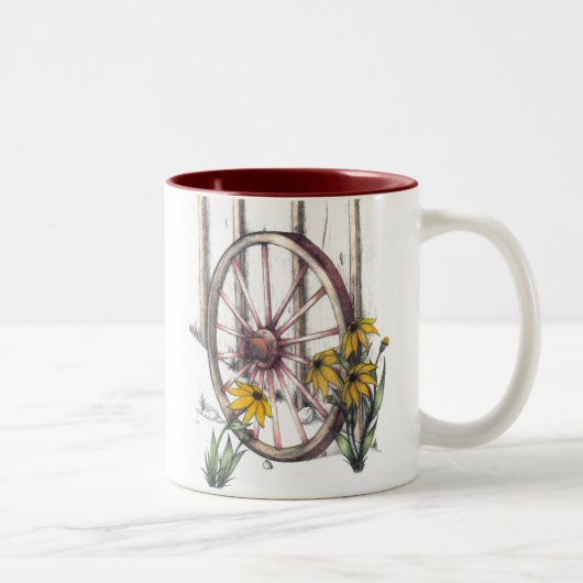 Wagon Wheel Tasse (Rechts)