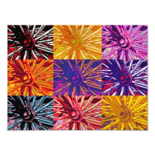 WAGON WHEELS FOTODRUCK (Vorne)