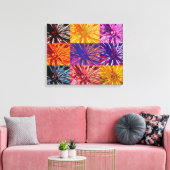 WAGON WHEELS LEINWANDDRUCK (Insitu (Wohnzimmer))