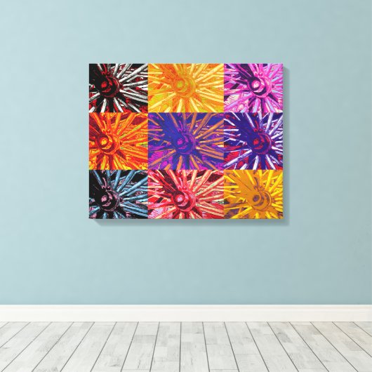 WAGON WHEELS LEINWANDDRUCK (Insitu (Holzboden))