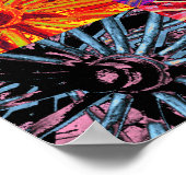 WAGON WHEELS POSTER (Ecke)